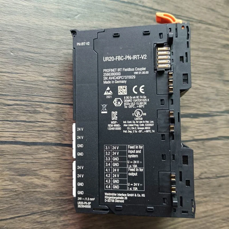 Para acoplador de red IO remoto Weidmuller UR20-FBC-PN-IRT-V2 2566380000 - imagen 2