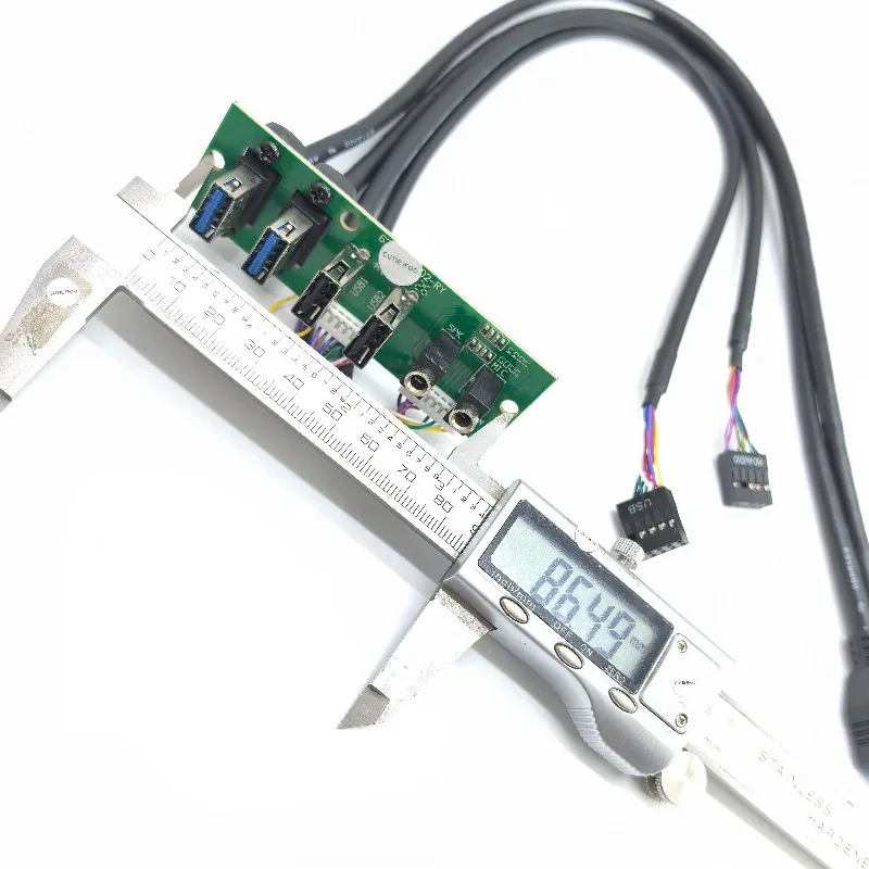 Cable USB Panel Frontal 19 Pines con Audio 3.5mm - imagen 5