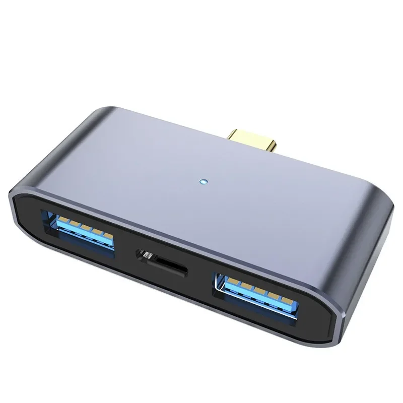 Hub tipo C con carga PD, puertos USB 3.0 y lector de tarjetas - Adaptador OTG de estación de acoplamiento USB C para MacBook/Tablet/PC - imagen 5