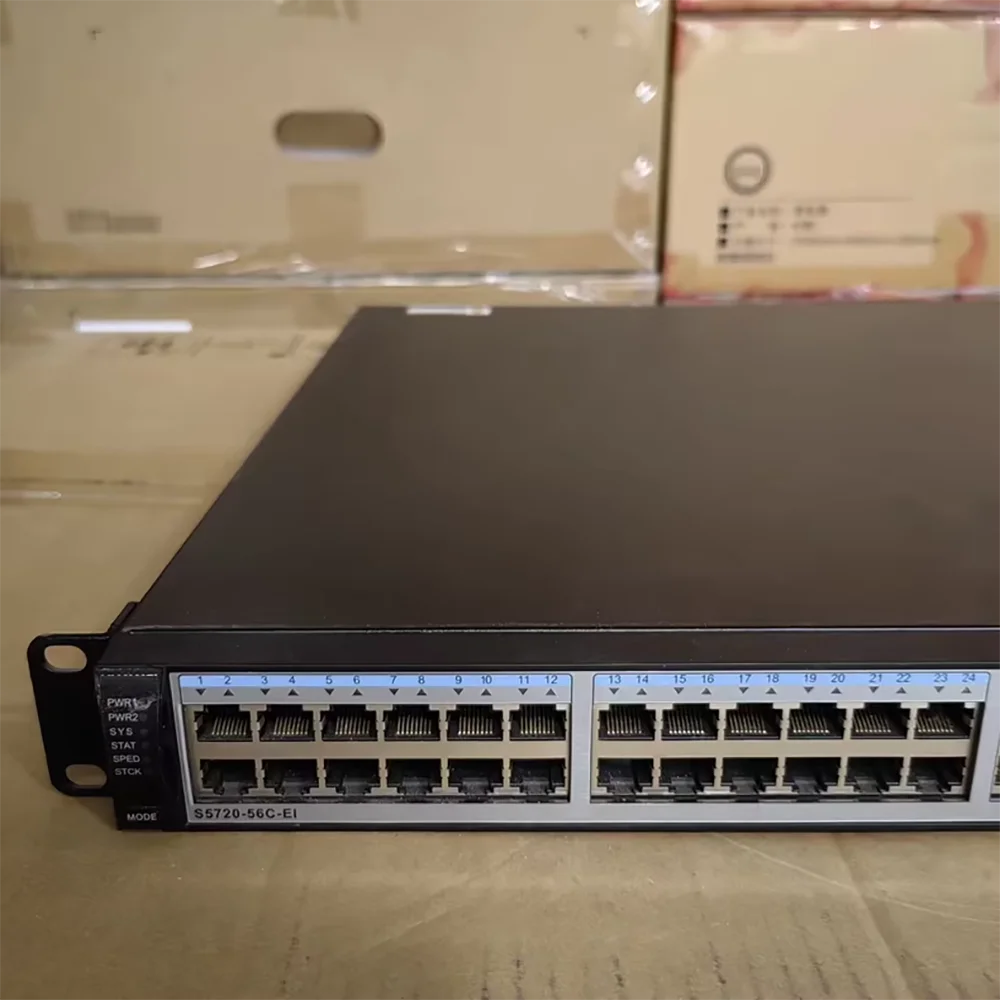 Para HUAWEI S5720-56C-EI 48 puertos Gigabit Ethernet 4 puertos SFP + 10 Gigabit Ethernet Switch - imagen 3