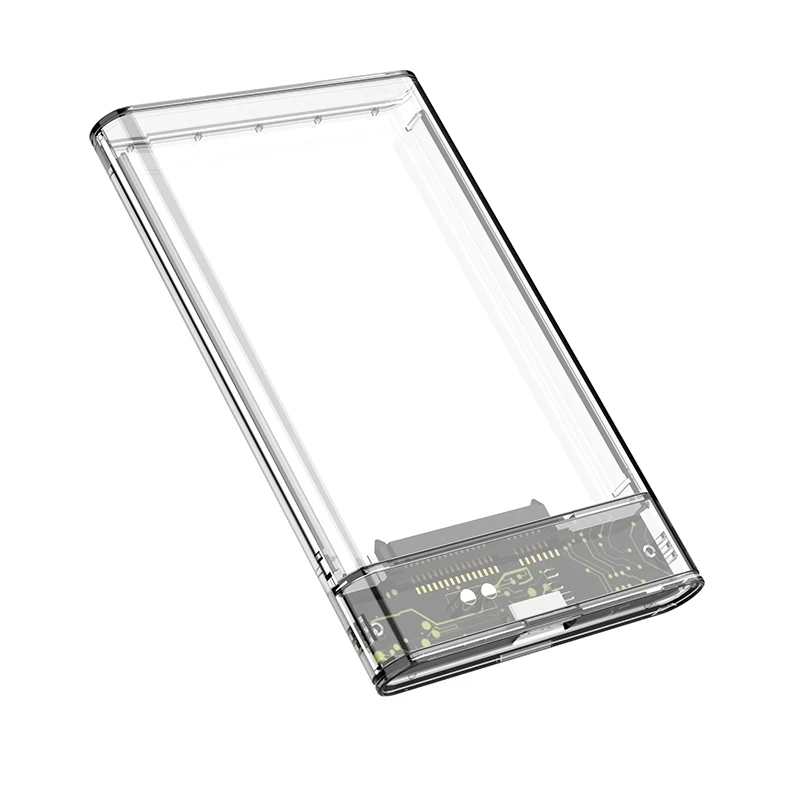 UTHAI-carcasa de HDD G06 USB3.0, puerto serie de 2,5 pulgadas, carcasa de disco duro SATA SSD, soporte transparente de 6TB, carcasa externa móvil - imagen 5