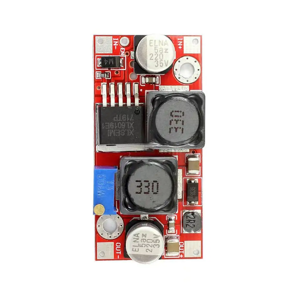 1/3 Uds XL6019 DC-DC módulo elevador/reductor ajustable 5V-32V a 1,2-35V módulo de potencia convertidor ajustable - imagen 3