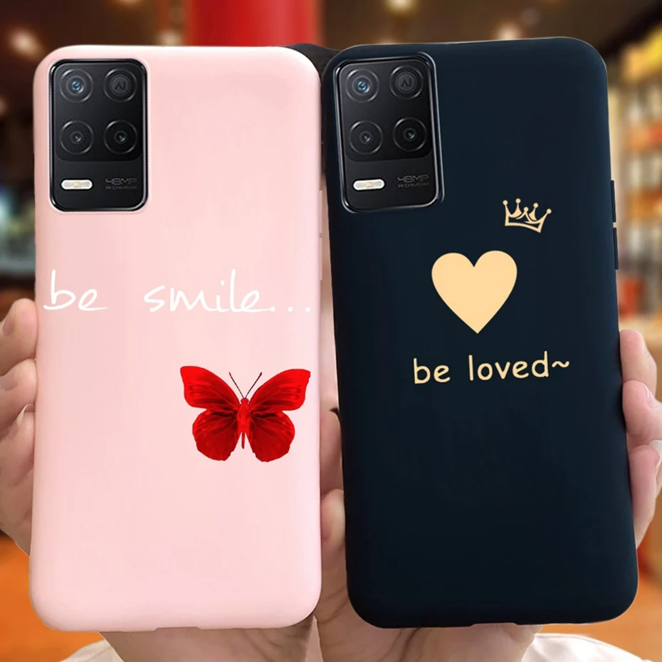 Funda de silicona suave para móvil, carcasa moderna con patrón fresco para Realme 8, 5G/Realme, V13, 5G / Narzo 30 5G, Realme8 5G, RMX3241 - imagen 2