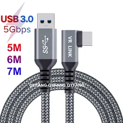 Cable Extensión USB-C Quest 2 – Carga Rápida QC3.0