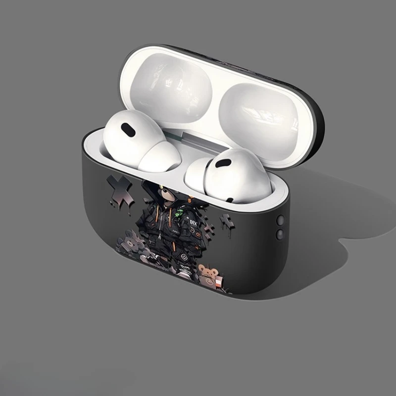 Funda de astronauta para AirPods Pro3, funda para AirPods Pro 2 1, funda USB C, Luna, auricular para AirpodsPro 3, funda Air Pods Pro - imagen 3