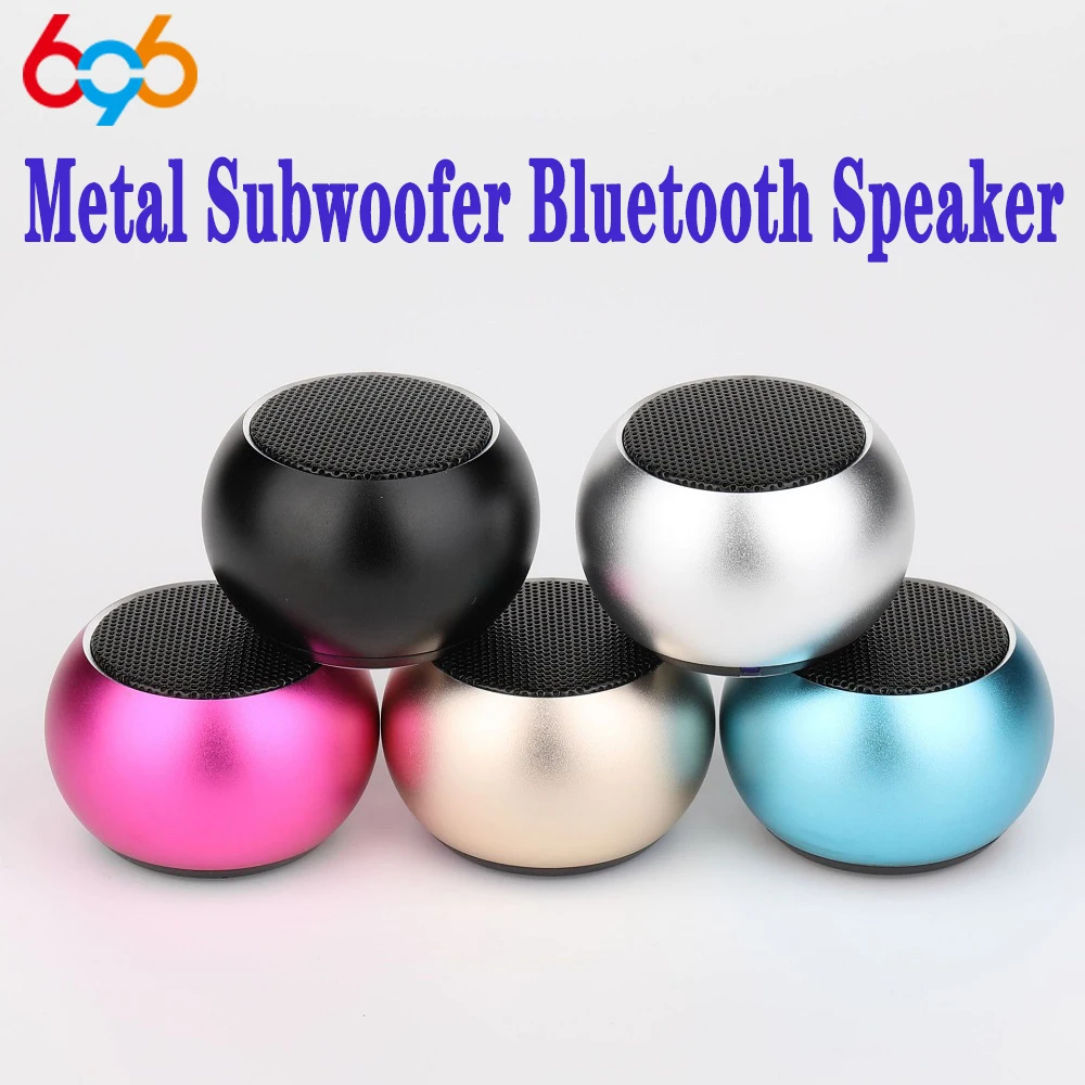 Altavoz Bluetooth inalámbrico de alta calidad, portátil, pequeña pistola de acero, Subwoofer pesado de Metal, nuevo Mini Altavoz pequeño Bluetooth para exteriores - imagen 2