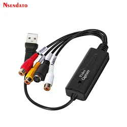 Adaptador Tarjeta Captura Vídeo USB-C AV RCA – Conversor CVBS