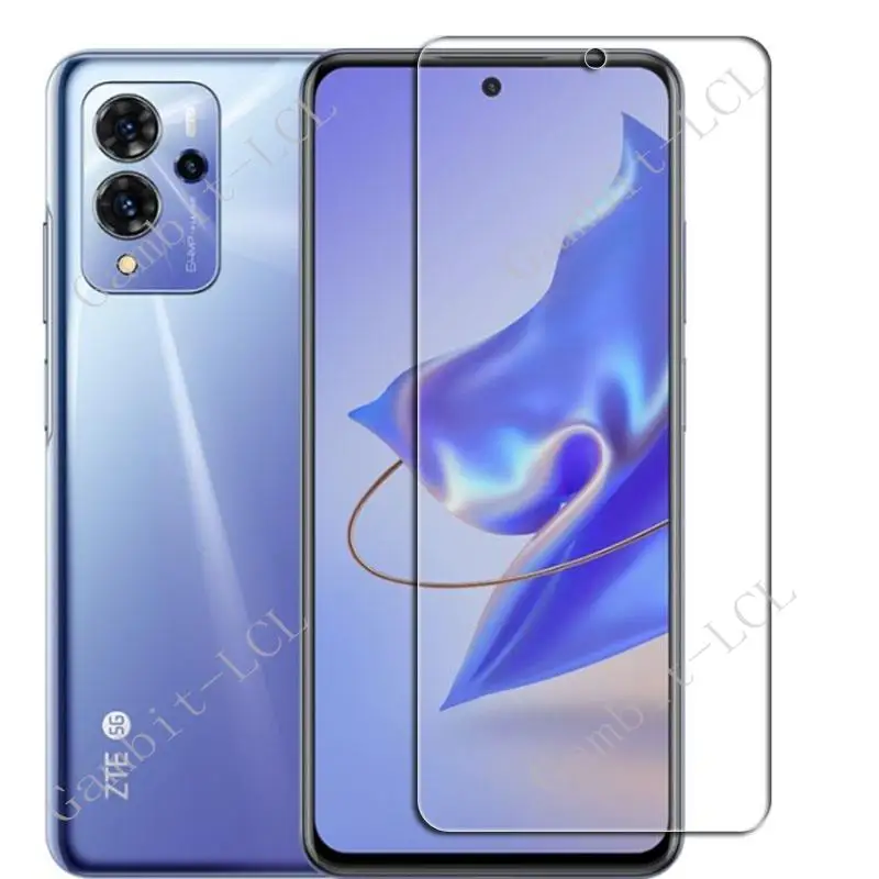 1-3 uds para ZTE Axon 40 Lite 50 Blade V40 diseño V41 Smart V50 Nubia N5 Neo Z50S Pro Protector de pantalla cubierta de película de vidrio templado - imagen 2
