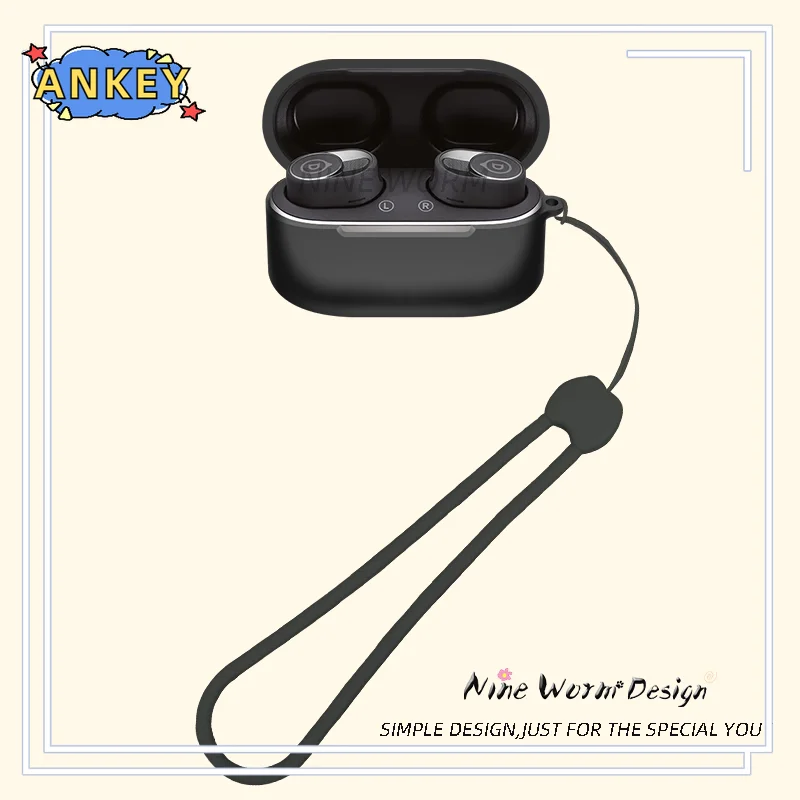 Para Devialet Gemini II 2 funda protectora para auriculares anticaída de silicona suave auriculares inalámbricos Bluetooth transporte