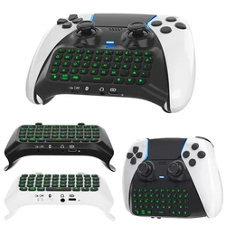 Teclado Inalámbrico PS5 con Bluetooth – Chat Pad Retroiluminación
