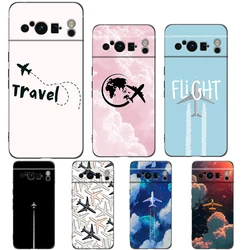 Google Pixel 10 Pro / 9 Pro XL – Funda TPU con avión