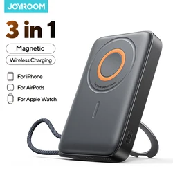 Banco Energía Magnético 3 en 1 iPhone 12-16 y AirPods – 22,5W