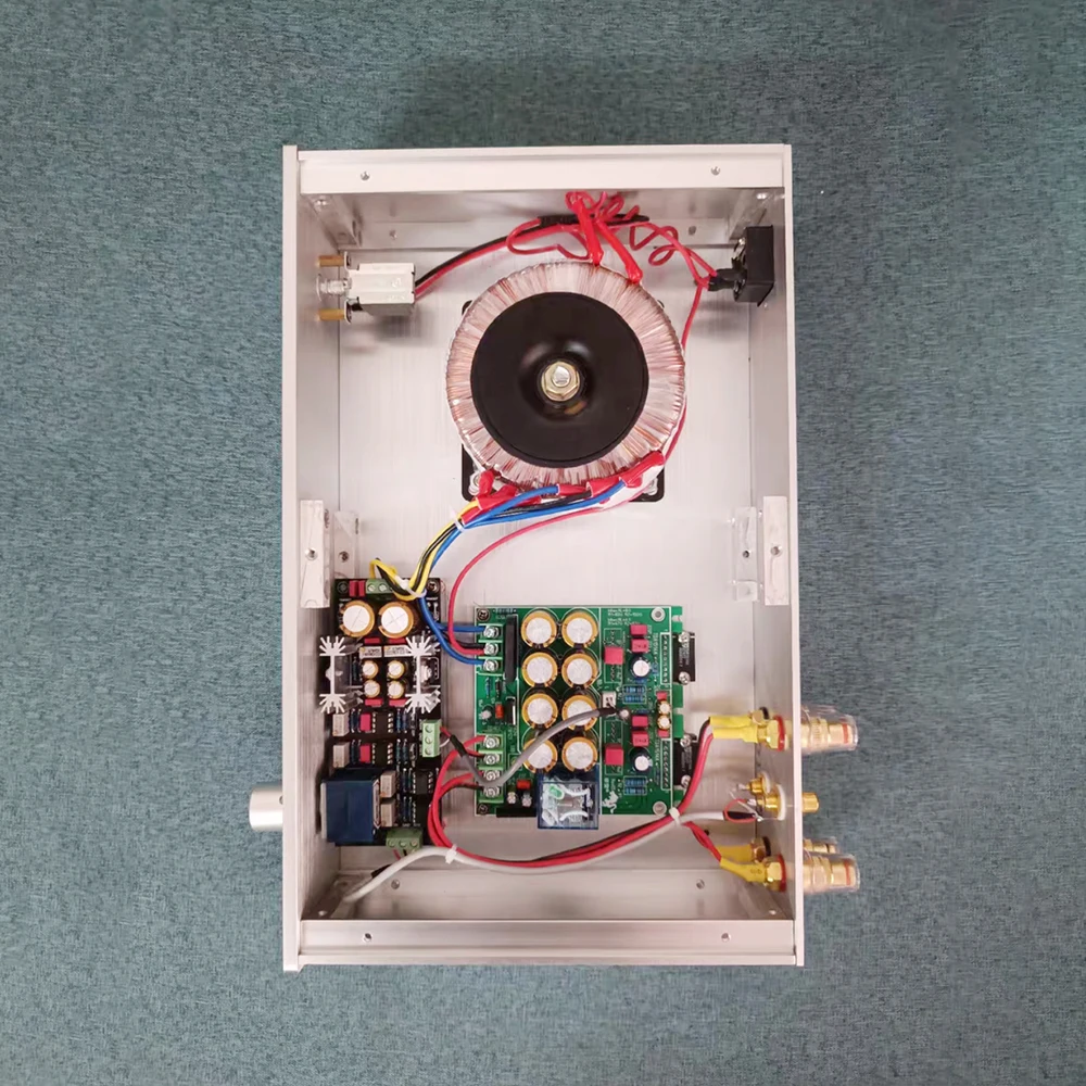 Voltaje del amplificador 6010: potencia de 200w: 2x50W Impedancia de entrada: 22K 10*10cm para placa amplificadora TDA1514A - imagen 4