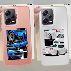 Funda trasera de teléfono para Xiaomi Redmi 9T 9C 12C A5 K60 14C 10C A1 A2 Plus 13C Sport Car