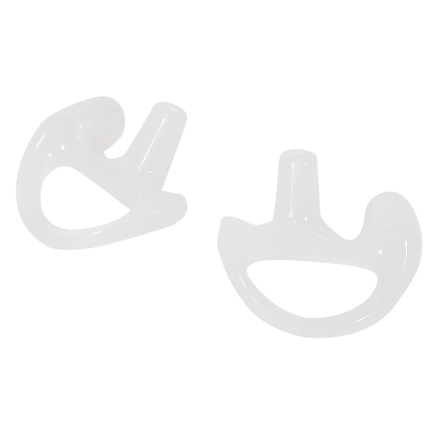 Auricular suave de silicona transparente para walkie-talkie, tubo acústico oculto, pequeño/medio/grande, J6116Z, 3 pares - imagen 4