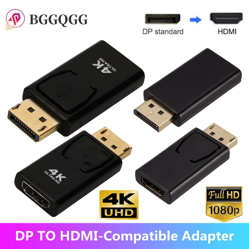 Convertidor DisplayPort a HDMI 4K/1080P - Vista principal del producto