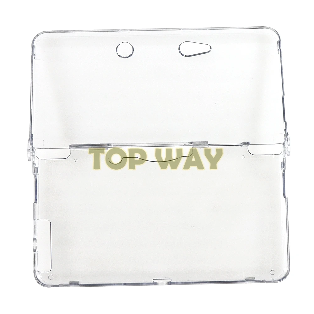 1 Uds. Funda protectora dura de cristal transparente de plástico transparente para 3DS - imagen 4