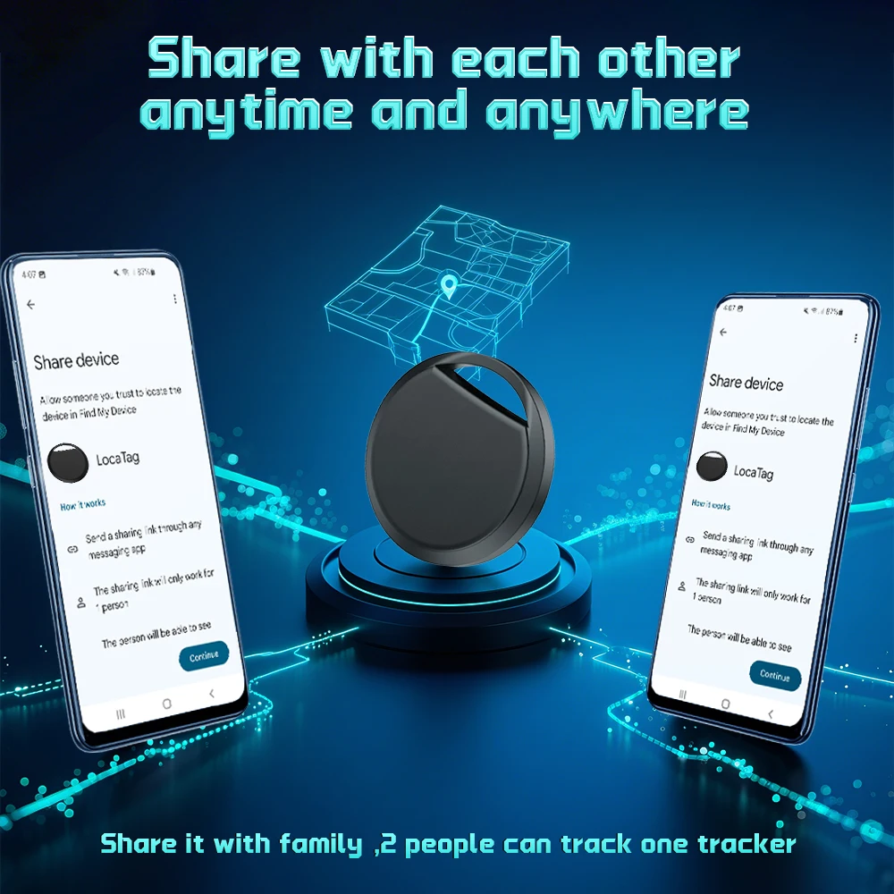 Rastreador de larga distancia más allá del buscador de seguimiento de alcance Bluetooth para Android Google Find Hub a etiqueta inteligente para Samsung Xiaomi GMS - imagen 3