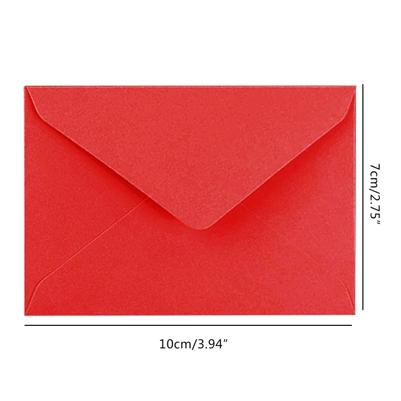 10 tarjetas de felicitación en blanco de piezas con sobres tarjetas de agradecimiento DIY sobre postales - imagen 5