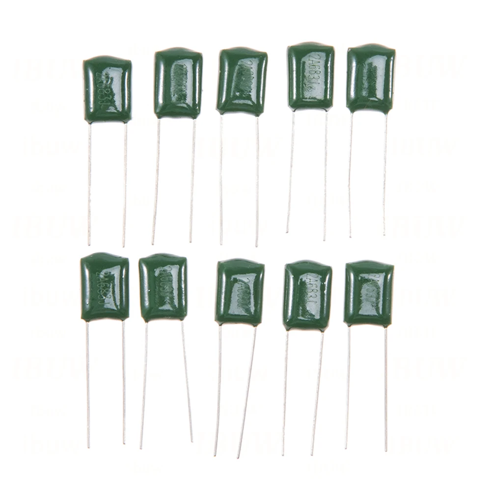 150/180/660PCS Kit de condensadores de película de poliéster 100V 1nF 1.5nF 2.2nF 100nF 2A102J 2A471J 2A222J 2A392J 2A332J 2A472J 2A103J 2A473J - imagen 4