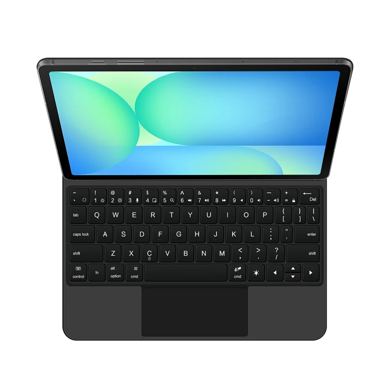 AJIUYU cubierta de libro teclado para Samsung Galaxy Tab S10 FE 10,9 "2025 funda S7 S8 S9 FE 11 pulgadas teclado mágico funda magnética Folio - imagen 2