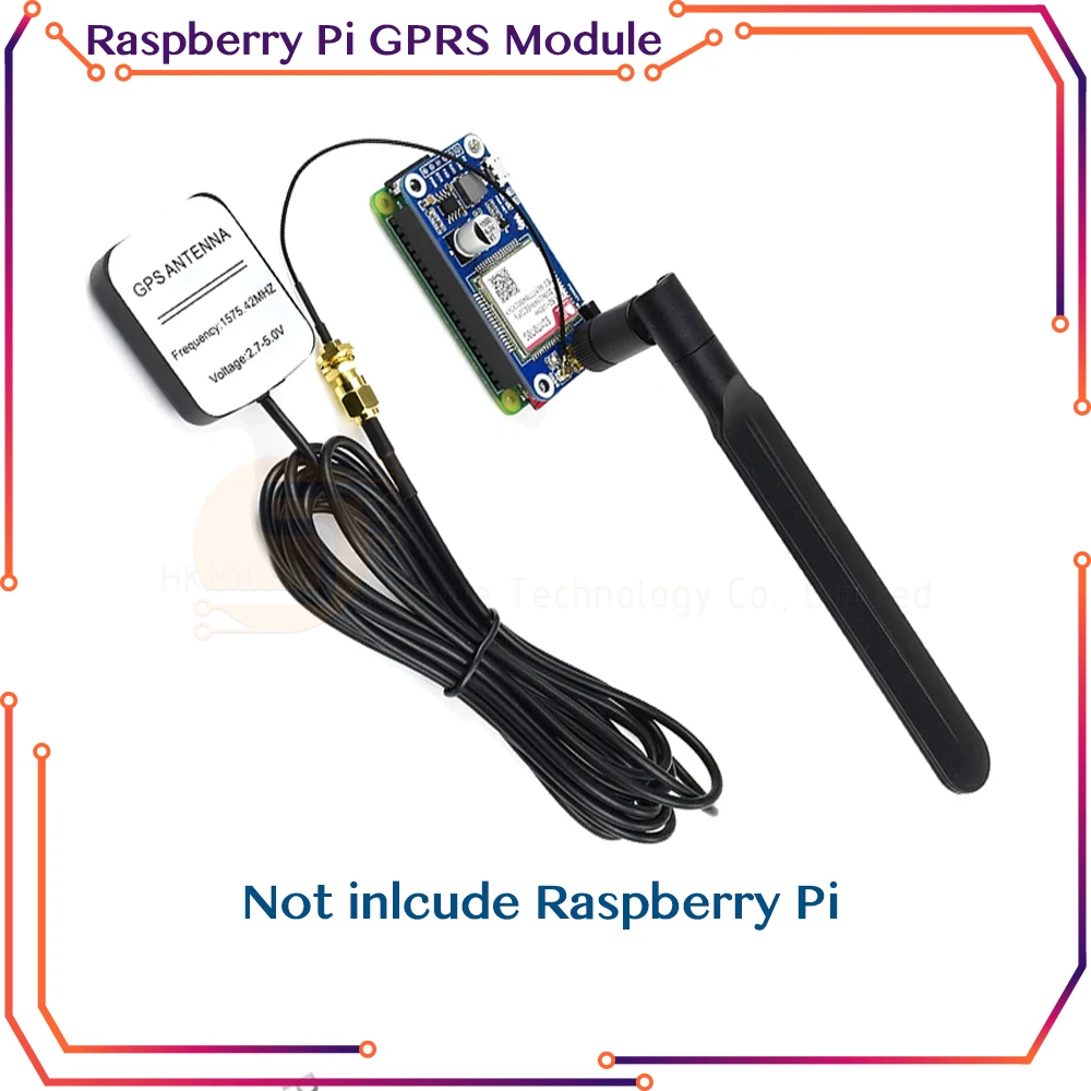Módulo Raspberry Pi GPRS SIM7070G nb-iot/cat-m/GPRS/GNSS HAT para Raspberry Pi 4 Modelo B / 3B +/3B/Zero/3A +