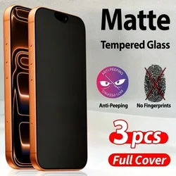 Protector de pantalla mate de vidrio templado para iPhone