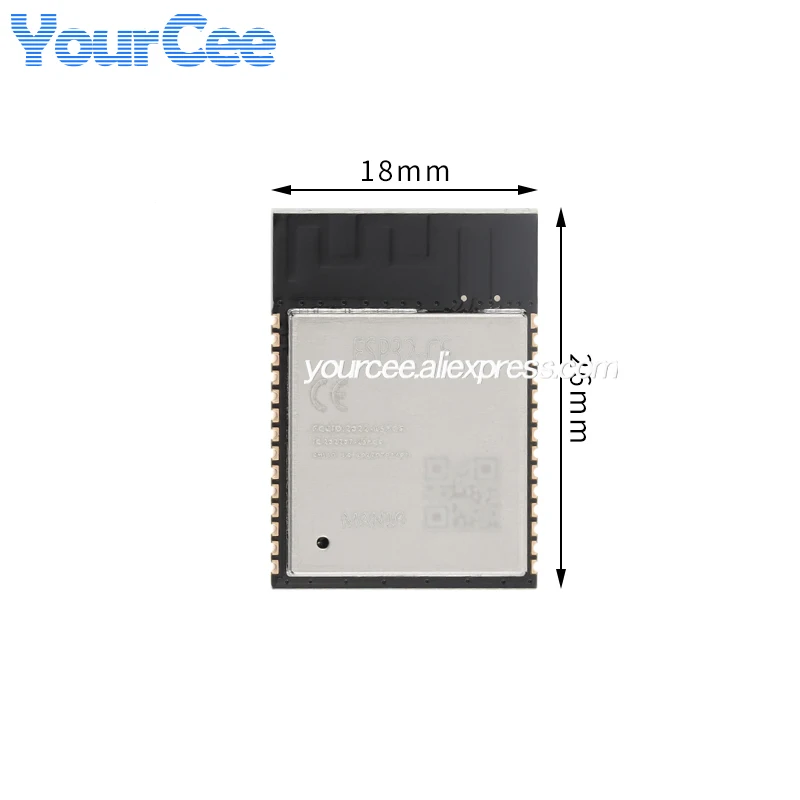 10 uds/1 unidad ESP32-C6 ESP32-C6-1-N4 N8 N16 Wifi inalámbrico Wi-Fi 6 Ble 5,0 Zigbee3.0 rosca 32 bits RISC-V módulo MCU ESP32C6 ESP32-C6 - imagen 2