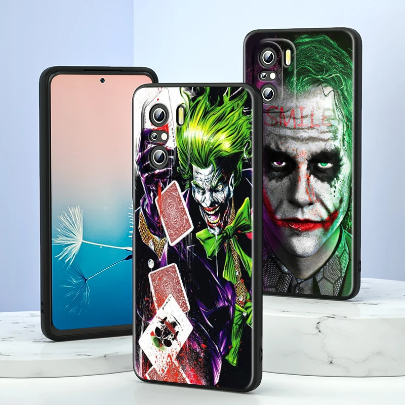 Funda de teléfono negra para Xiaomi Redmi Note 13, 12, 11E, 11S, 11, 11T, 10, 10S, 9, 9S Pro Plus, 4G, 5G - imagen 3