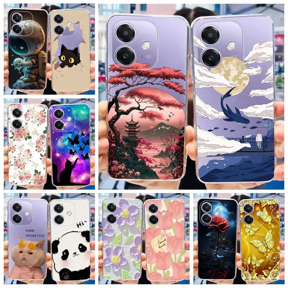 Para Oppo A40 A40M funda CPH2669 nueva moda cubierta pintada suave TPU funda de teléfono para Oppo A3 4G A 40 m OppoA40 OppoA40m Fundas Coque