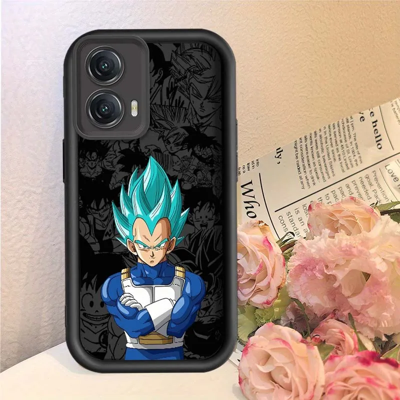 Funda de Anime d-dragon Ball Saiyan para Motorola MOTO Edge G85 G54 G35 G34 G32 G24 G13 E22 E14 G04 50 5G, funda de teléfono con escalera ocular - imagen 3