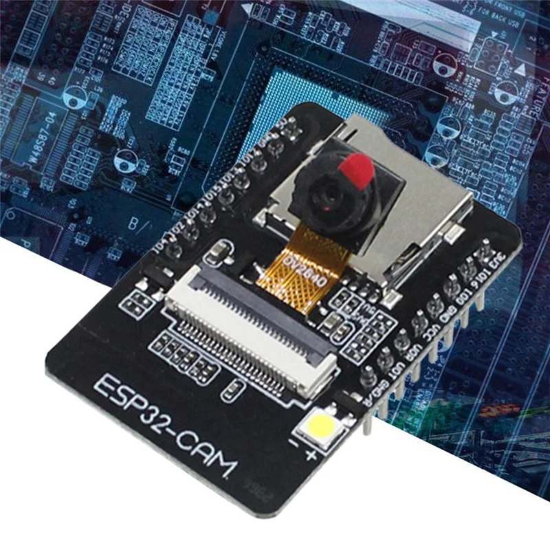 Placa de desarrollo de ESP32-CAM + conjunto de módulo de cámara OV2640 520KB + 4M PSRAM 32Mbit WIFI + módulo Iot Bluetooth 5V - imagen 4