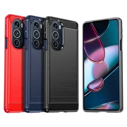 Motorola Moto One Hyper – Funda Fibra de Carbono Antigolpes