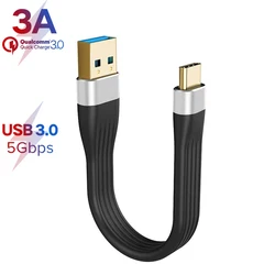 Cable USB-C a USB-A Macho 60W – Carga Rápida 5Gbps Sincronización Datos