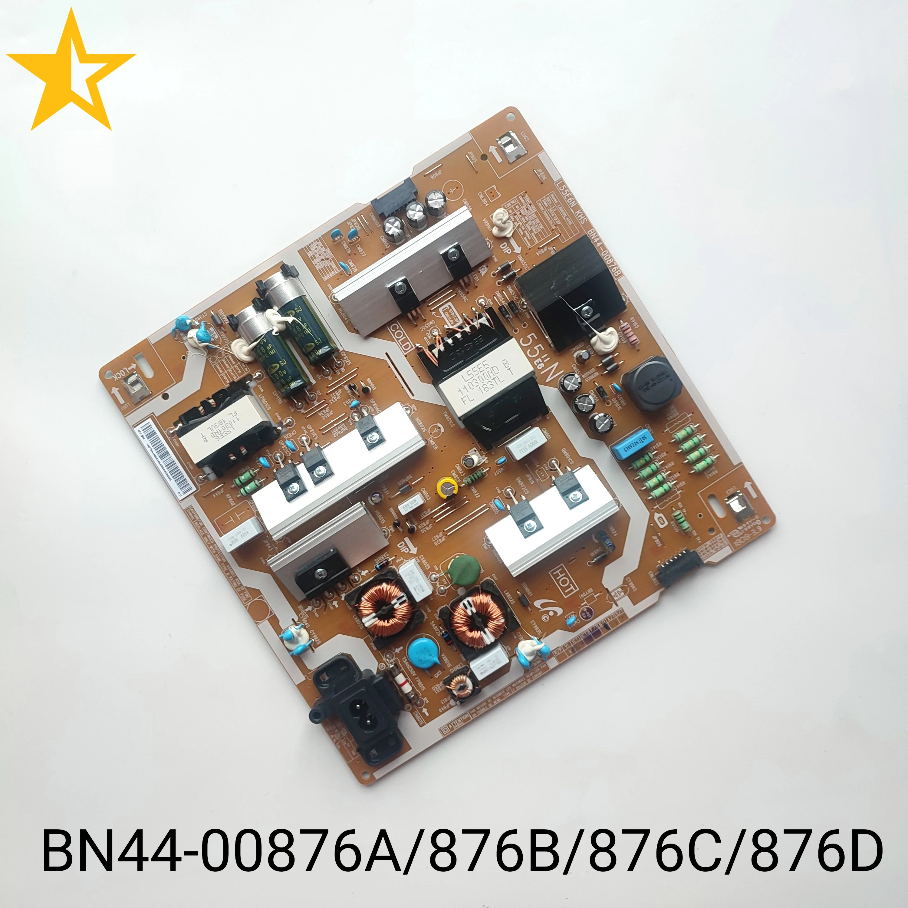 Placa de fuente de alimentación Original y genuina, BN44-00876A de BN44-00876B, BN44-00876C para piezas de TV LCD de 55 pulgadas, nueva