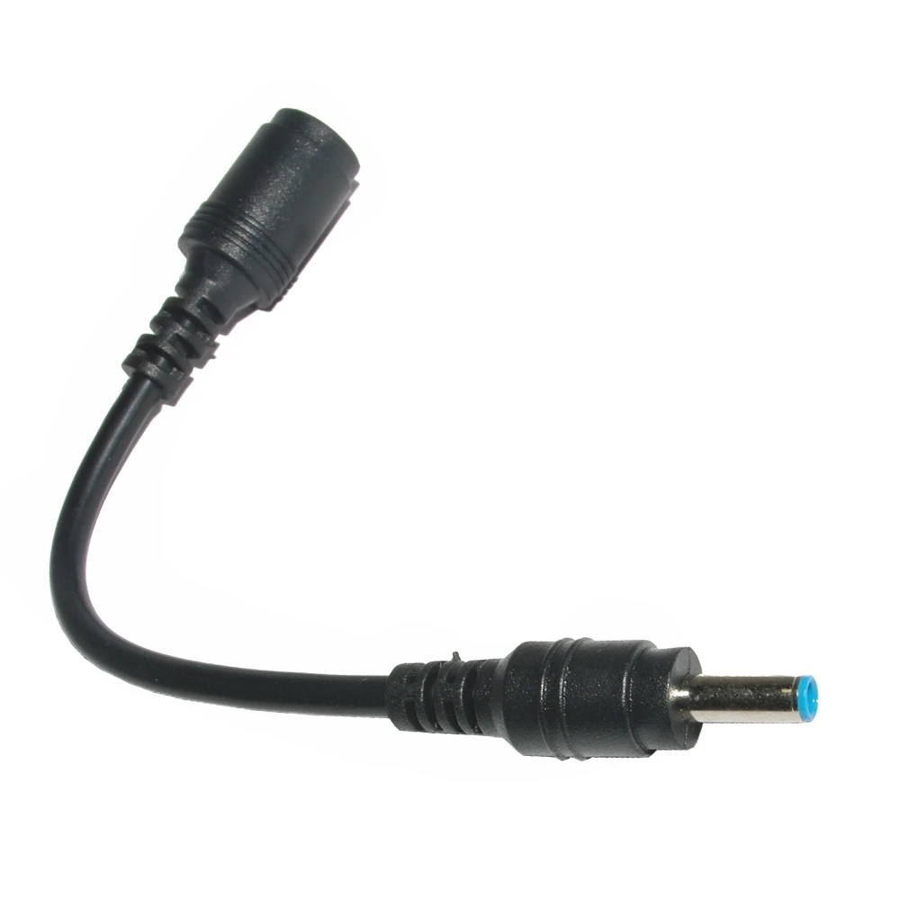 20CM hembra 7,4mm x 5,0mm a 4,5mm x 3,0mm adaptador de cargador macho Cable convertidor de enchufe de alimentación conector CC para Dell Hp - imagen 3