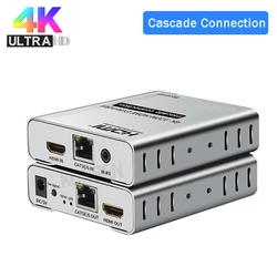 Extensor HDMI 4K 120M Cat5e/6 – Transmisión Larga Distancia