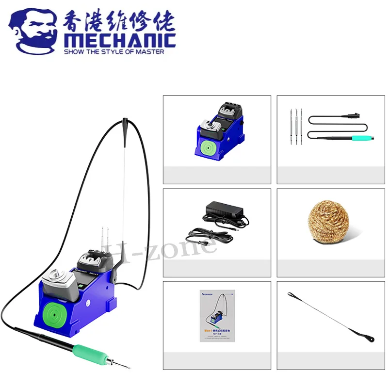 Estación de soldadura de precisión de soldador mecánico Micro 1 210 con 3 ayuda a controlar la temperatura Estación de Reparación de soldadura - imagen 2