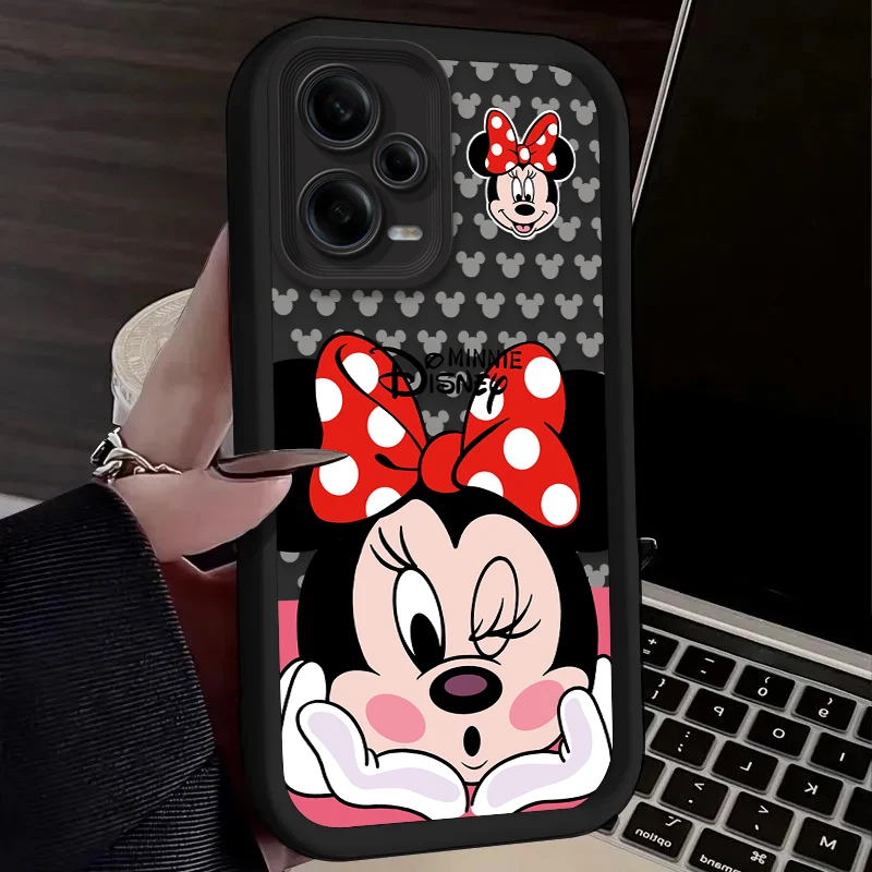 Funda de teléfono Disney Mickey Minnie para Xiaomi Redmi Note 13 12 11 Pro Plus 4G 5G 12S 11S 10S 10 9 9S Redmi 14C 13C 12C A3 12 - imagen 5
