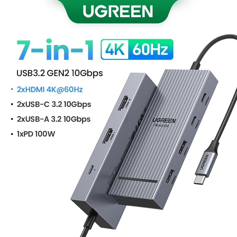 7-in-1 Dual HDMI