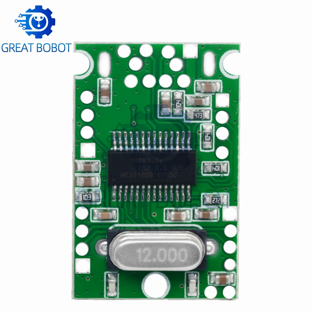 Módulo de concentrador de expansión USB 2,0 de grado Industrial, 1 ~ 5 uds.: placa de desarrollo de adaptador de interfaz de 1 a 4 puertos con soporte para controlador - imagen 5