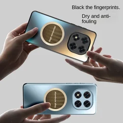 Funda dura para Xiaomi Redmi Note 14 13 Pro Plus, carcasa trasera protectora magnética mate para Redmi Note 14 14pro