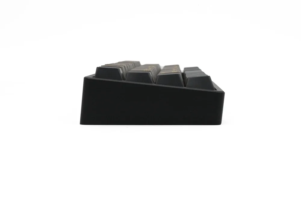 Poseidon-Funda de aluminio anodizado para teclado mecánico personalizado, carcasa para PSD40, color negro, gris, azul y rojo, para JJ40, BM40, BM40, RGB - imagen 5