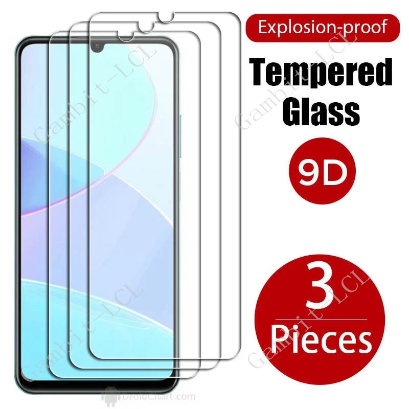 3 uds vidrio templado Protector para Realme C61 Global ON RealmeC63 C63 4G C60 C53 C51 C65s C51s 6,74 "película protectora de pantalla