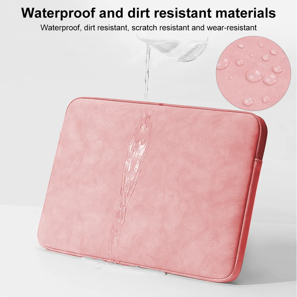 Laptop Sleeve Case 12 13 14 15 15.6 Inch Notebook Bag Pouch Tablet Waterproof Case For MacBook Air Pro Lenovo Hp Dell Men Women - imagen 3
