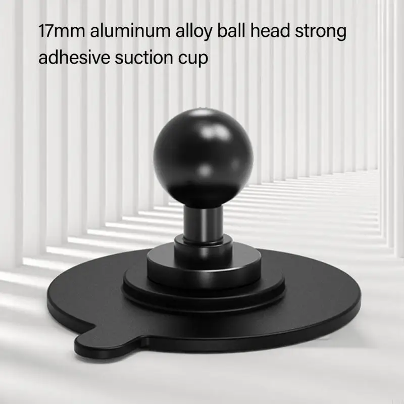 2025 Nuevas superficies múltiples Strong Adhesive Action Cámara Monte Aluminio 17 mm Plazo aluminio Ballhead - imagen 4