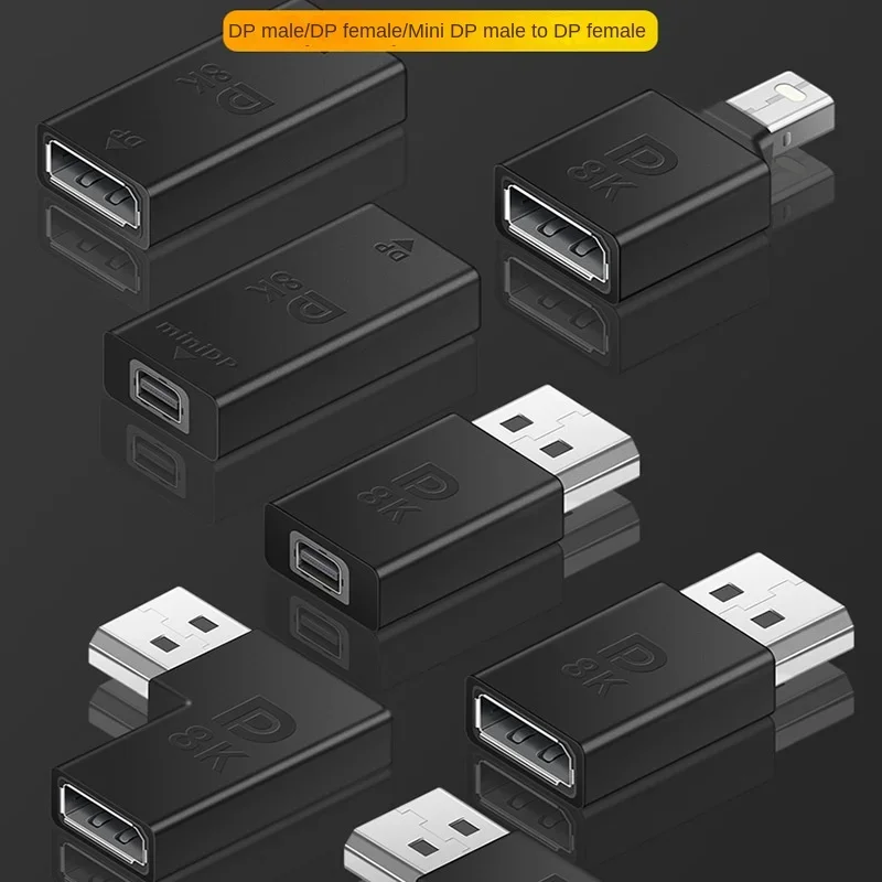 Adaptador de Cable DisplayPort DP 1,4 8K 60Hz, puerto de visualización macho a Mini Displayport hembra, convertidor para ordenador PC - imagen 2