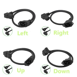 Cable Extensión IEC C14 a C13 30-60 cm con Tornillos