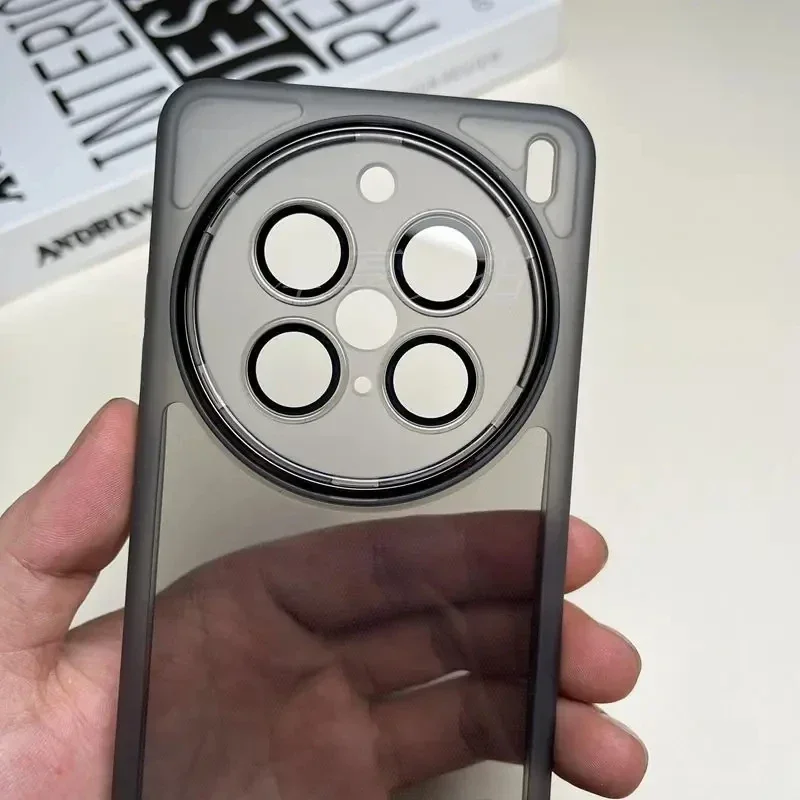 Película protectora de lente, funda de carga inalámbrica para VIVO X200 Pro mini X100S Pro X100, parachoques transparente de silicona ultrasuave a prueba de golpes - imagen 5