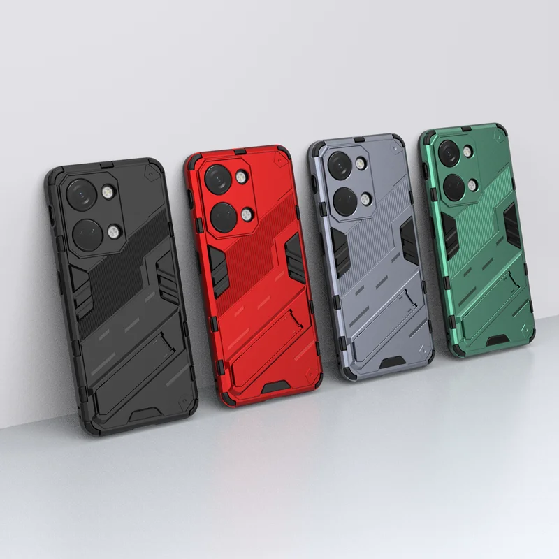 Funda para OnePlus Nord 3, carcasa a prueba de golpes, soporte duro, PC, teléfono, parachoques - imagen 2